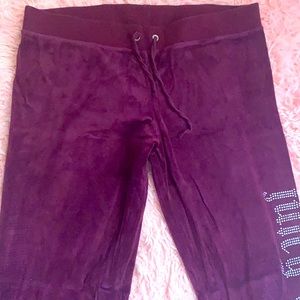 Juicy couture velour pants